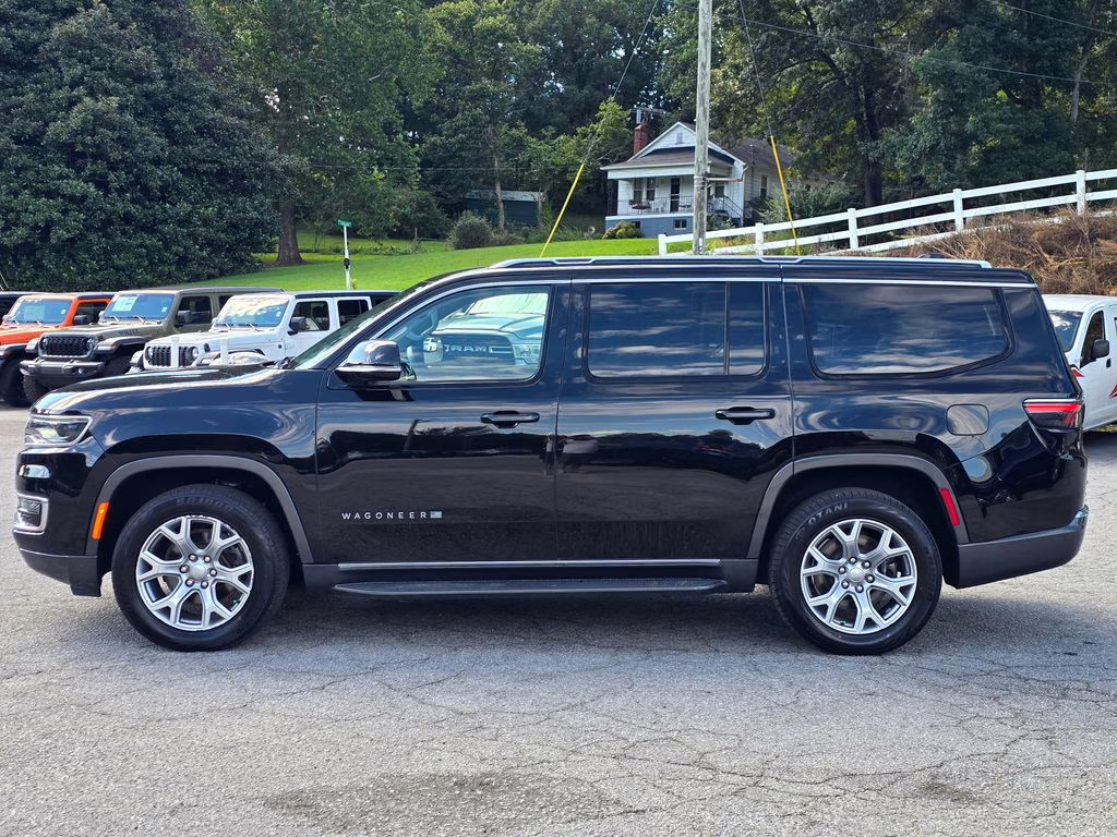 2022 Diamond Black Crystal Pearlcoat Jeep Wagoneer Series II 4X4 SUV