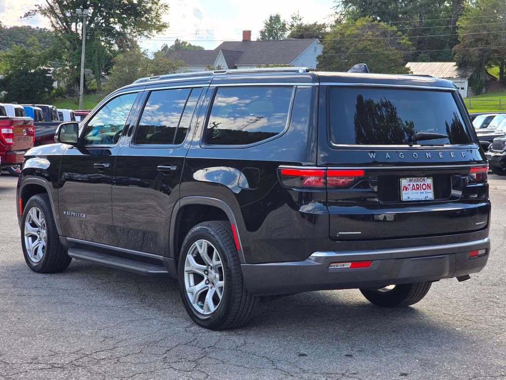 2022 Diamond Black Crystal Pearlcoat Jeep Wagoneer Series II 4X4 SUV