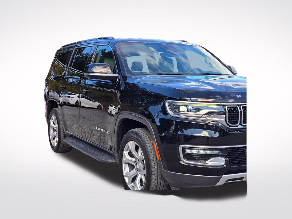 2022 Diamond Black Crystal Pearlcoat Jeep Wagoneer Series II 4X4 SUV