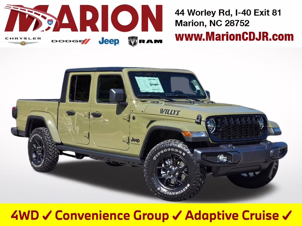 2025 41 Jeep Gladiator Willys 4X4 Truck