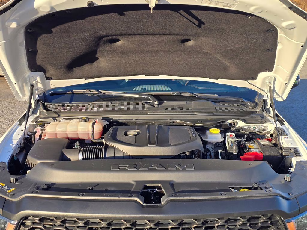 2025 Bright White Clearcoat Ram 1500 Rebel 4X4 Truck