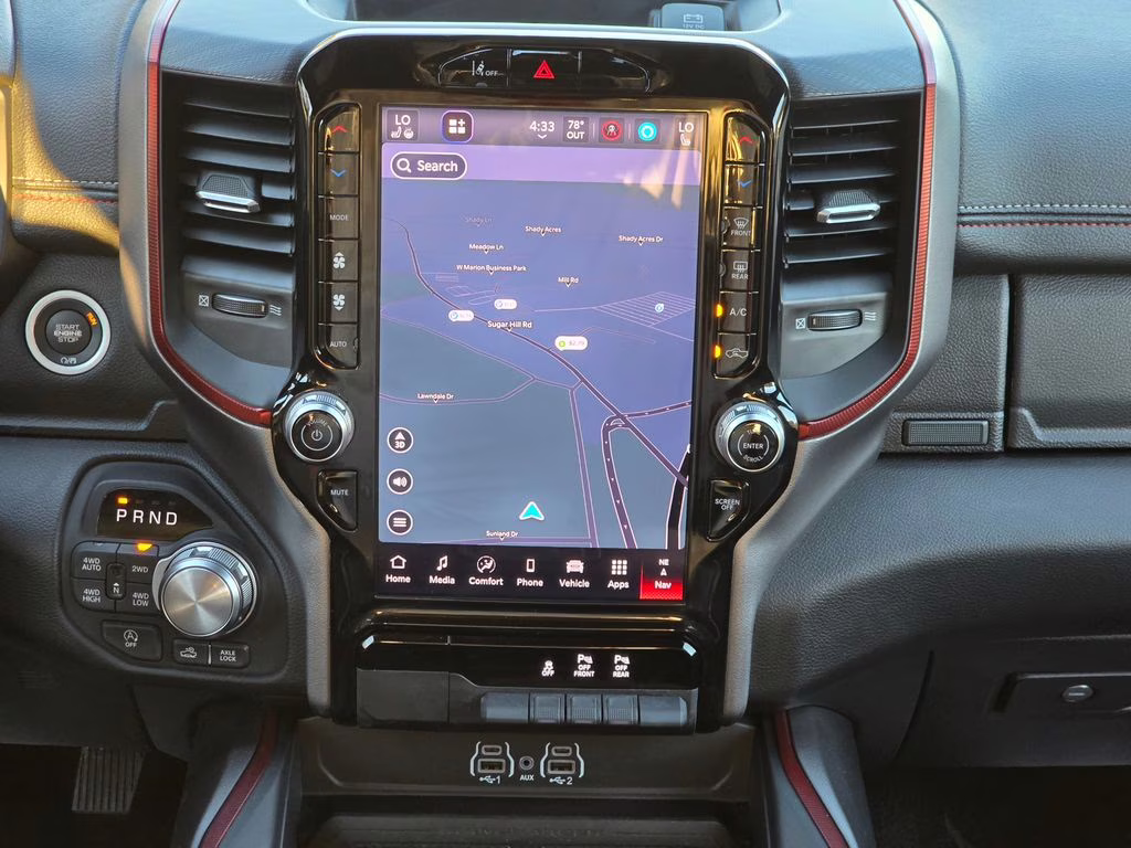 2025 Bright White Clearcoat Ram 1500 Rebel 4X4 Truck