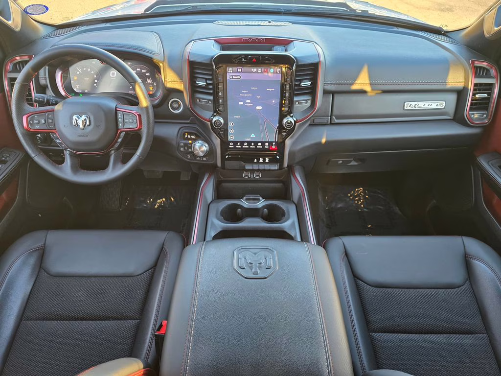 2025 Bright White Clearcoat Ram 1500 Rebel 4X4 Truck