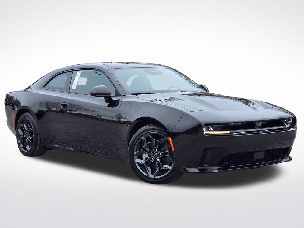 2025 Diamond Black Crystal Pearlcoat Dodge Charger R/T AWD Coupe