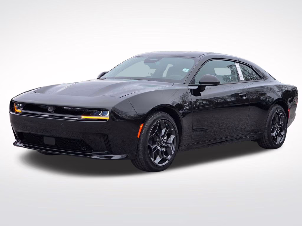 2025 Diamond Black Crystal Pearlcoat Dodge Charger R/T AWD Coupe