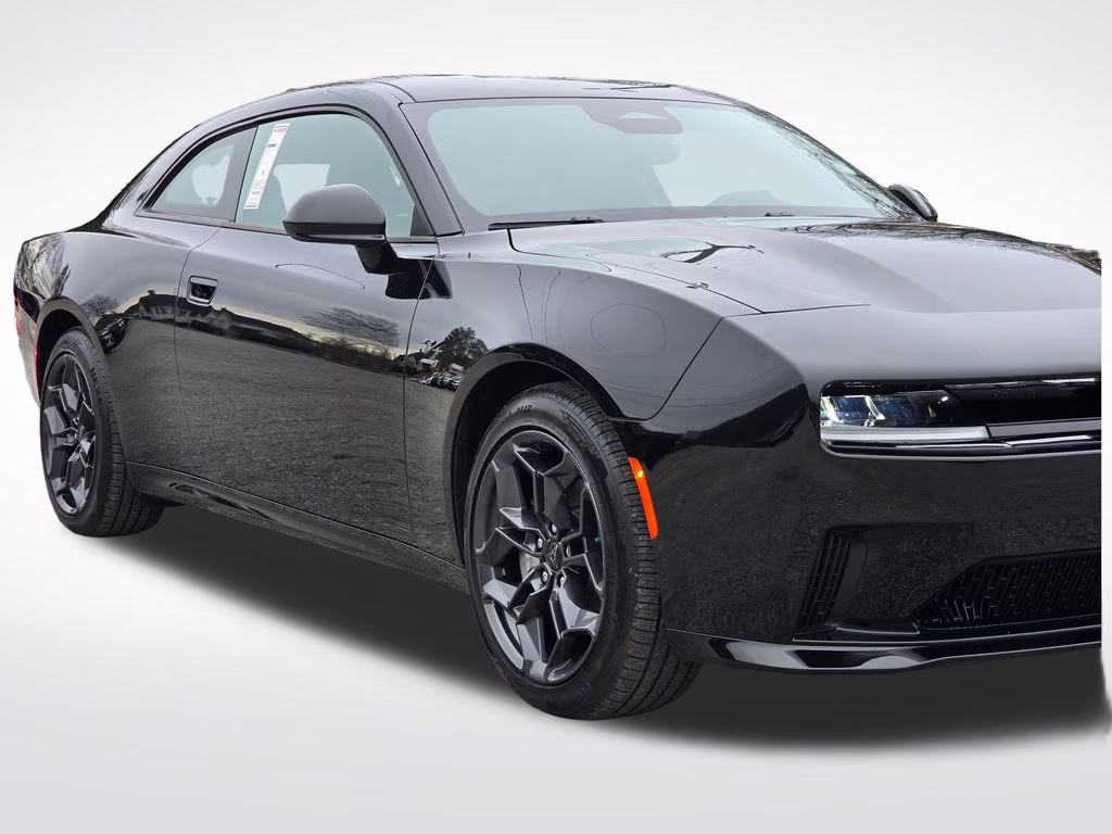 2025 Diamond Black Crystal Pearlcoat Dodge Charger R/T AWD Coupe