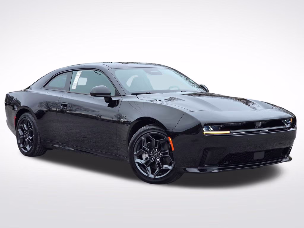 2025 Diamond Black Crystal Pearlcoat Dodge Charger R/T AWD Coupe