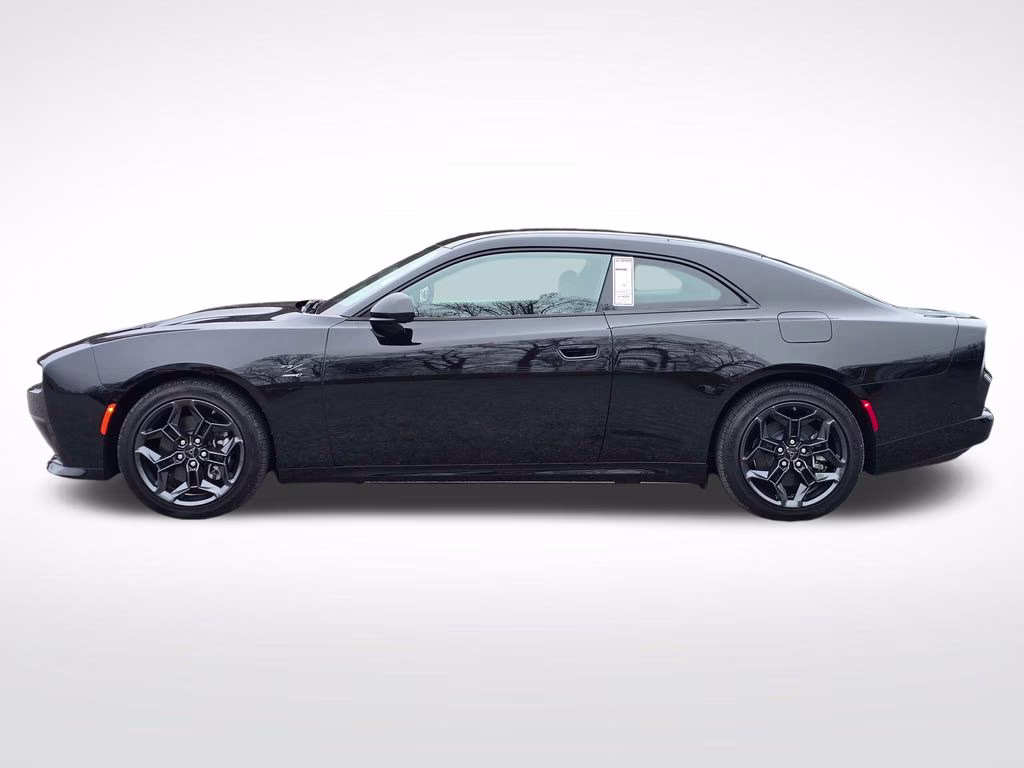 2025 Diamond Black Crystal Pearlcoat Dodge Charger R/T AWD Coupe
