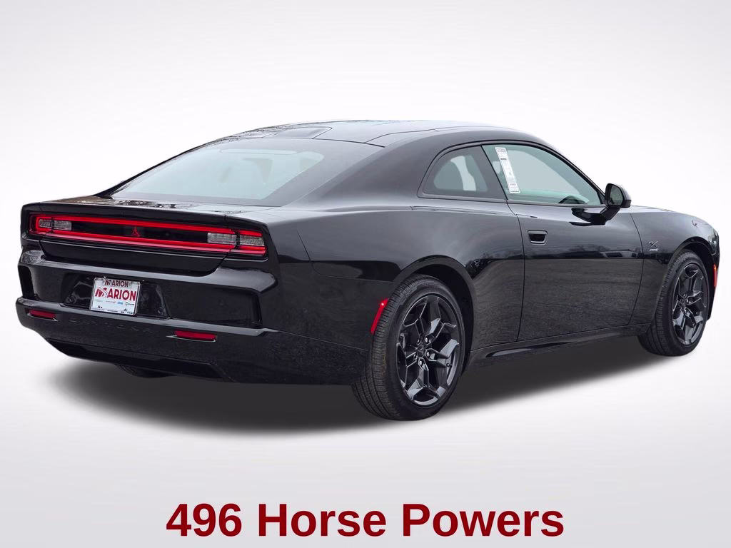 2025 Diamond Black Crystal Pearlcoat Dodge Charger R/T AWD Coupe