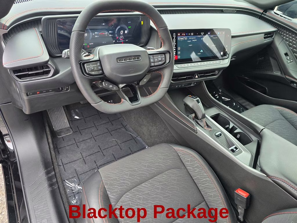 2025 Diamond Black Crystal Pearlcoat Dodge Charger R/T AWD Coupe