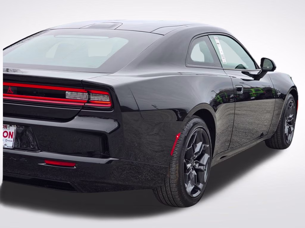2025 Diamond Black Crystal Pearlcoat Dodge Charger R/T AWD Coupe