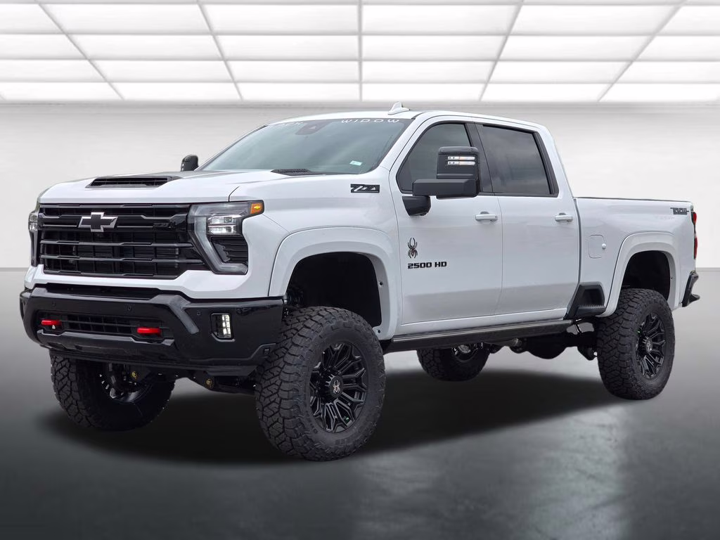 2025 Summit White Chevrolet Silverado 2500HD LTZ 4X4 Truck