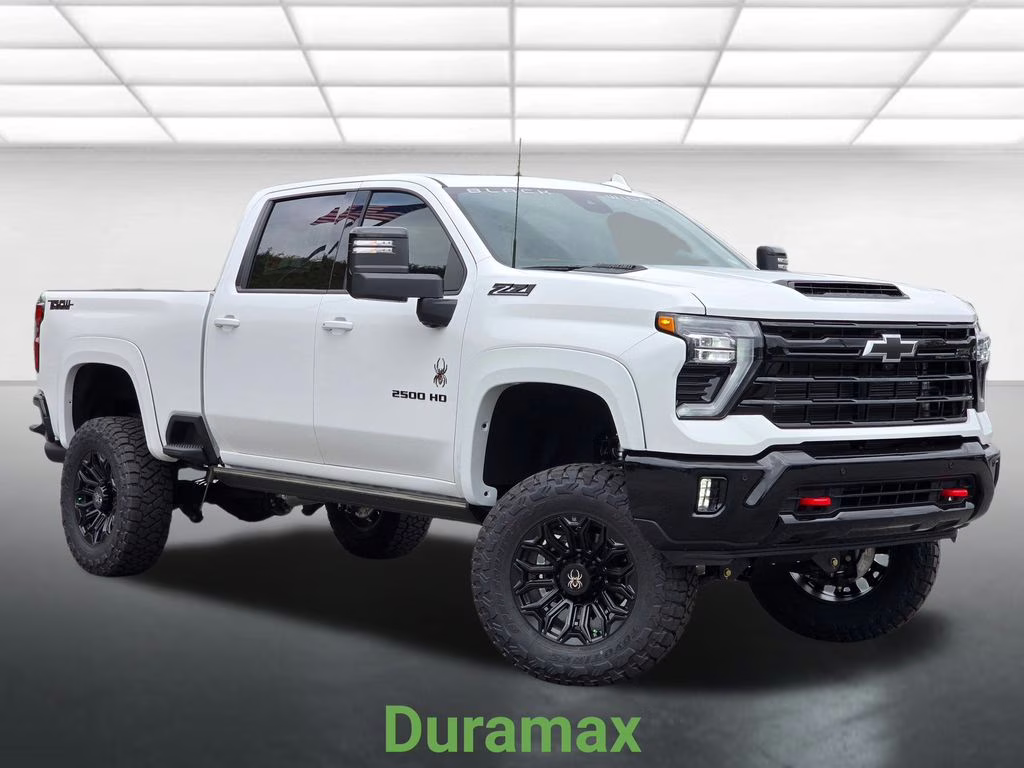 2025 Summit White Chevrolet Silverado 2500HD LTZ 4X4 Truck