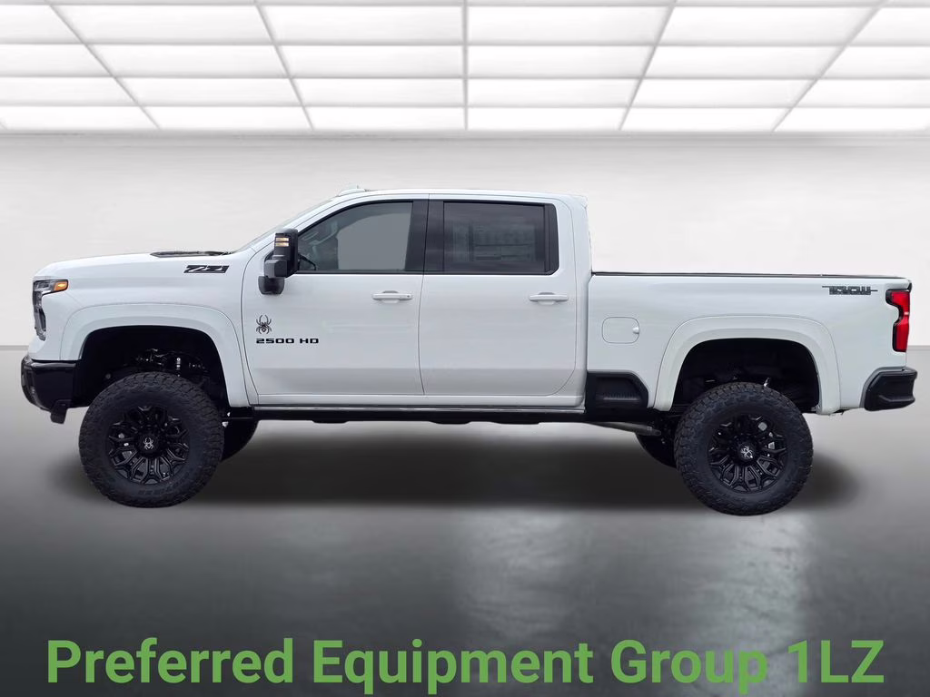 2025 Summit White Chevrolet Silverado 2500HD LTZ 4X4 Truck