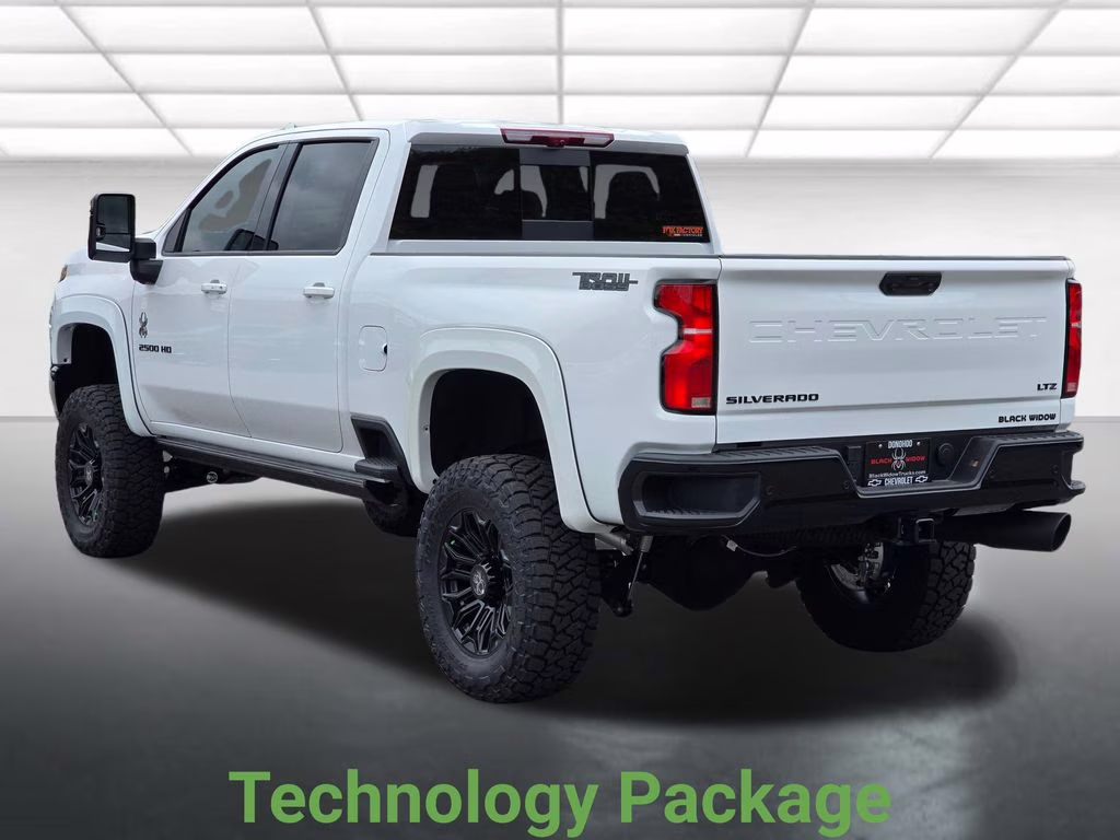 2025 Summit White Chevrolet Silverado 2500HD LTZ 4X4 Truck