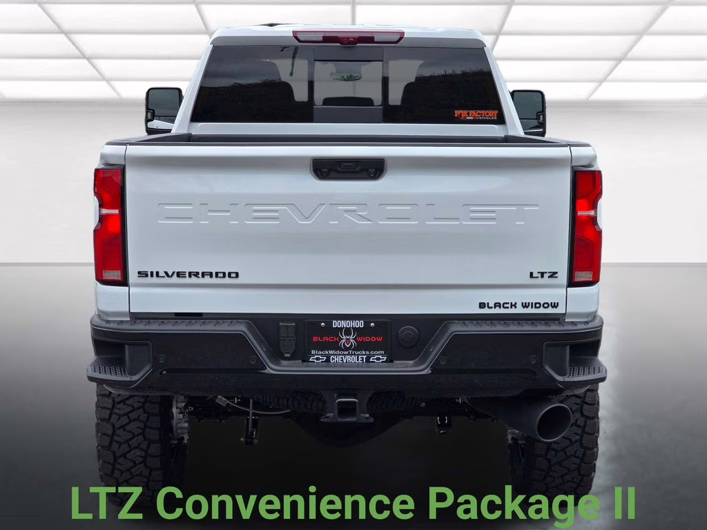 2025 Summit White Chevrolet Silverado 2500HD LTZ 4X4 Truck