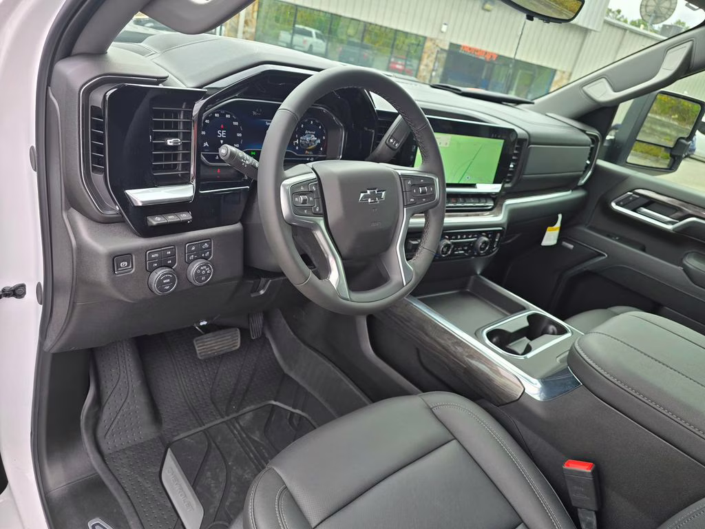 2025 Summit White Chevrolet Silverado 2500HD LTZ 4X4 Truck