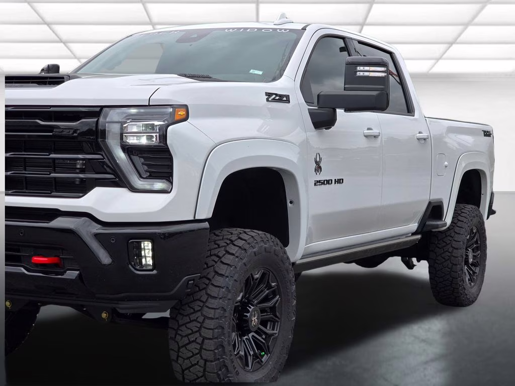 2025 Summit White Chevrolet Silverado 2500HD LTZ 4X4 Truck