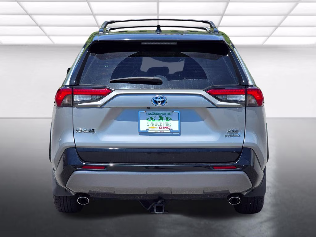 2021 Magnetic Gray Metallic/Midnight Black Metallic Toyota RAV4 Hybrid XSE AWD SUV