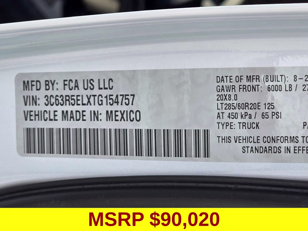 2026 Bright White Clearcoat Ram 2500 Rebel 4X4 Truck