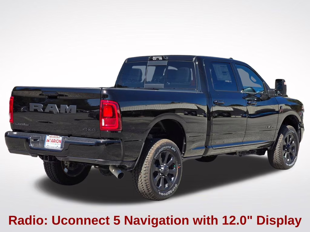 2026 Diamond Black Crystal Pearlcoat Ram 2500 Laramie 4X4 Truck