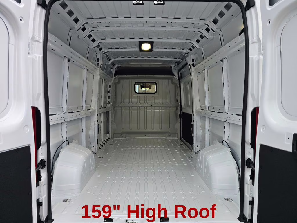 2026 Bright White Clearcoat Ram ProMaster 2500 High Roof FWD Van