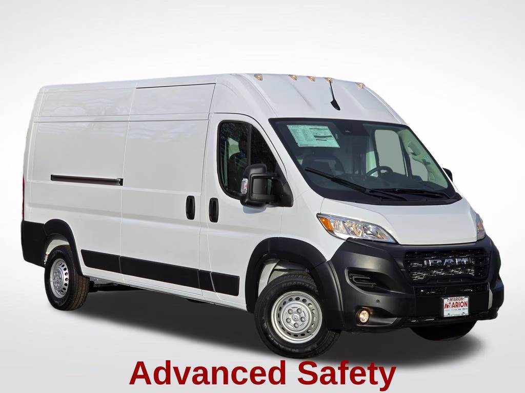 2026 Bright White Clearcoat Ram ProMaster 2500 High Roof FWD Van