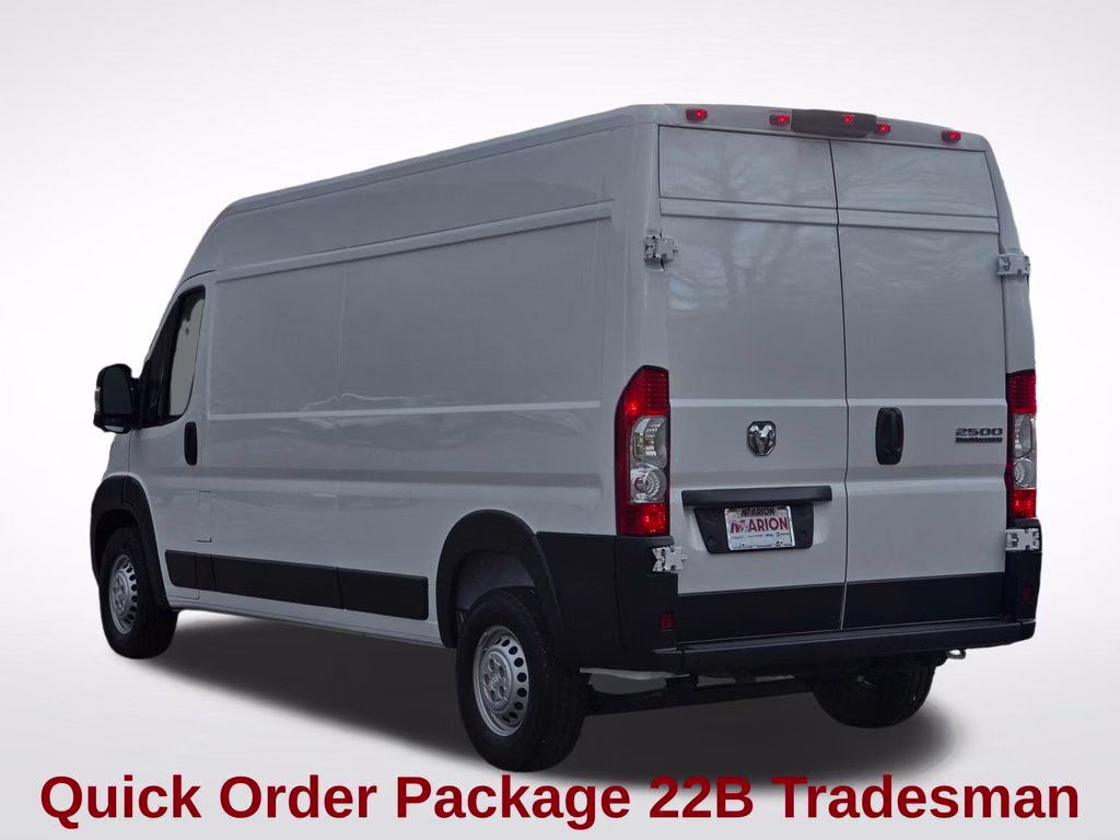 2026 Bright White Clearcoat Ram ProMaster 2500 High Roof FWD Van