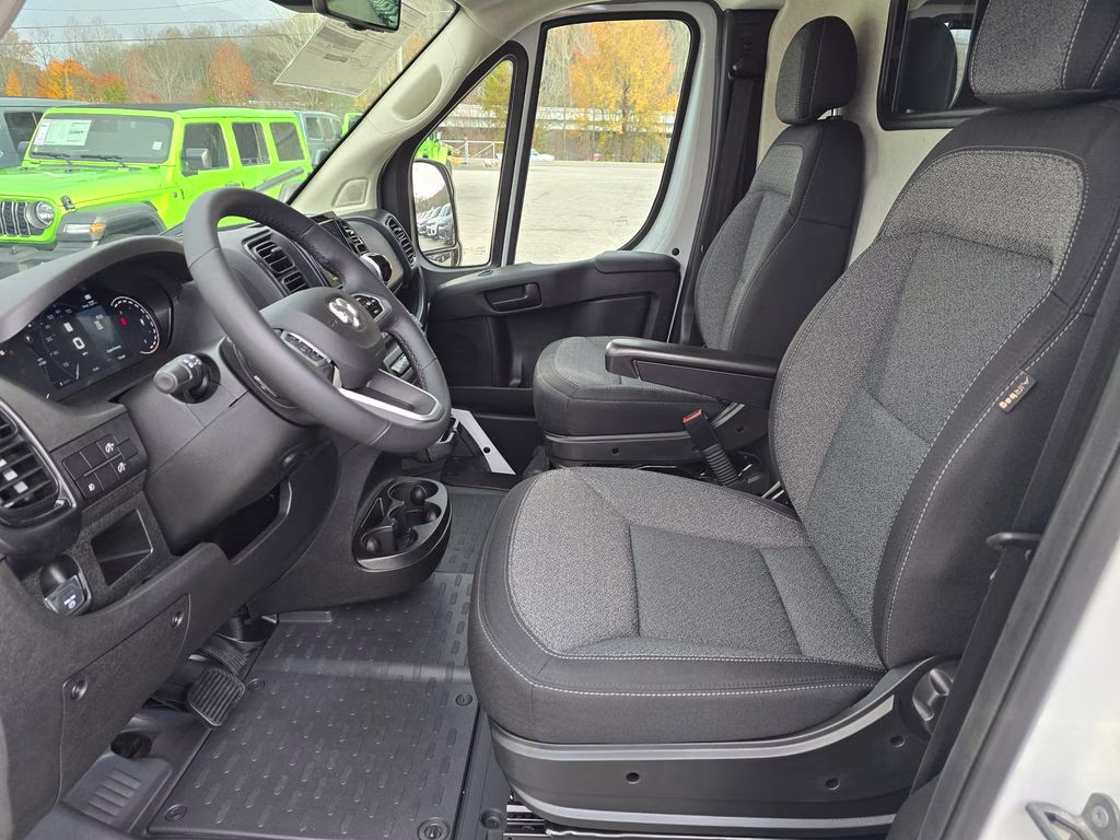 2026 Bright White Clearcoat Ram ProMaster 2500 High Roof FWD Van