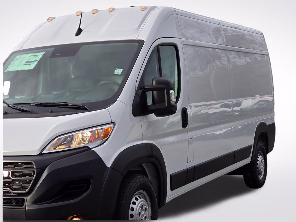 2026 Bright White Clearcoat Ram ProMaster 2500 High Roof FWD Van