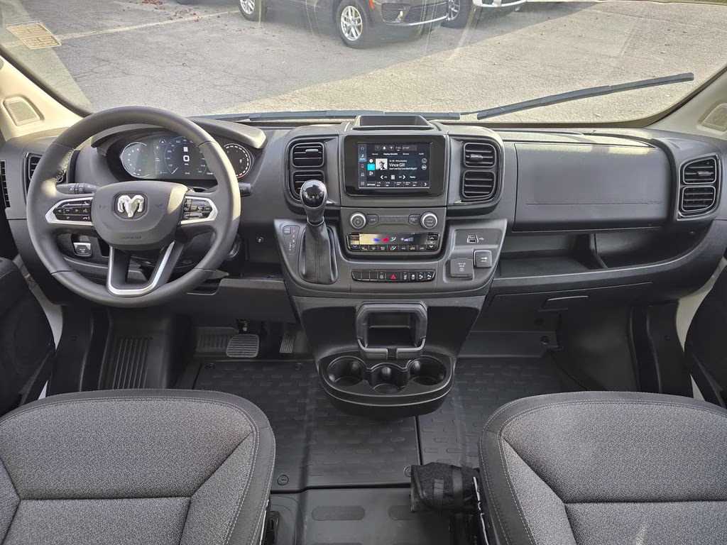 2026 Bright White Clearcoat Ram ProMaster 2500 High Roof FWD Van