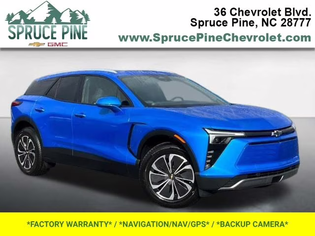 2025 Riptide Blue Metallic Chevrolet Blazer EV LT AWD SUV