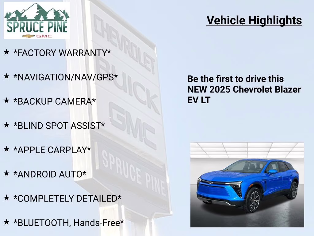 2025 Riptide Blue Metallic Chevrolet Blazer EV LT AWD SUV