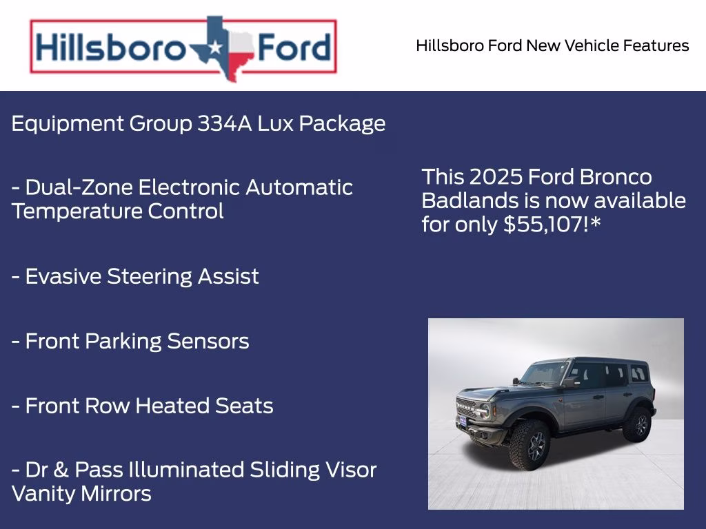 2025 Carbonized Gray Metallic Ford Bronco Badlands 4X4 SUV