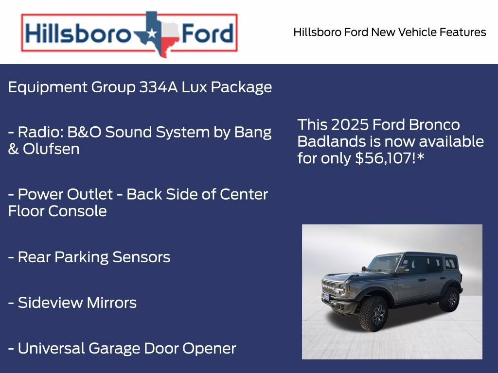 2025 Carbonized Gray Metallic Ford Bronco Badlands 4X4 SUV