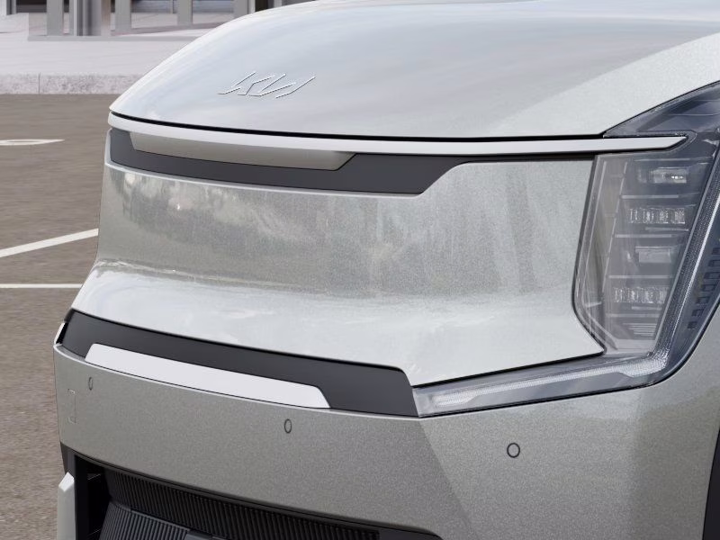 2026 Ivory Silver Kia EV9 Light Long Range RWD SUV
