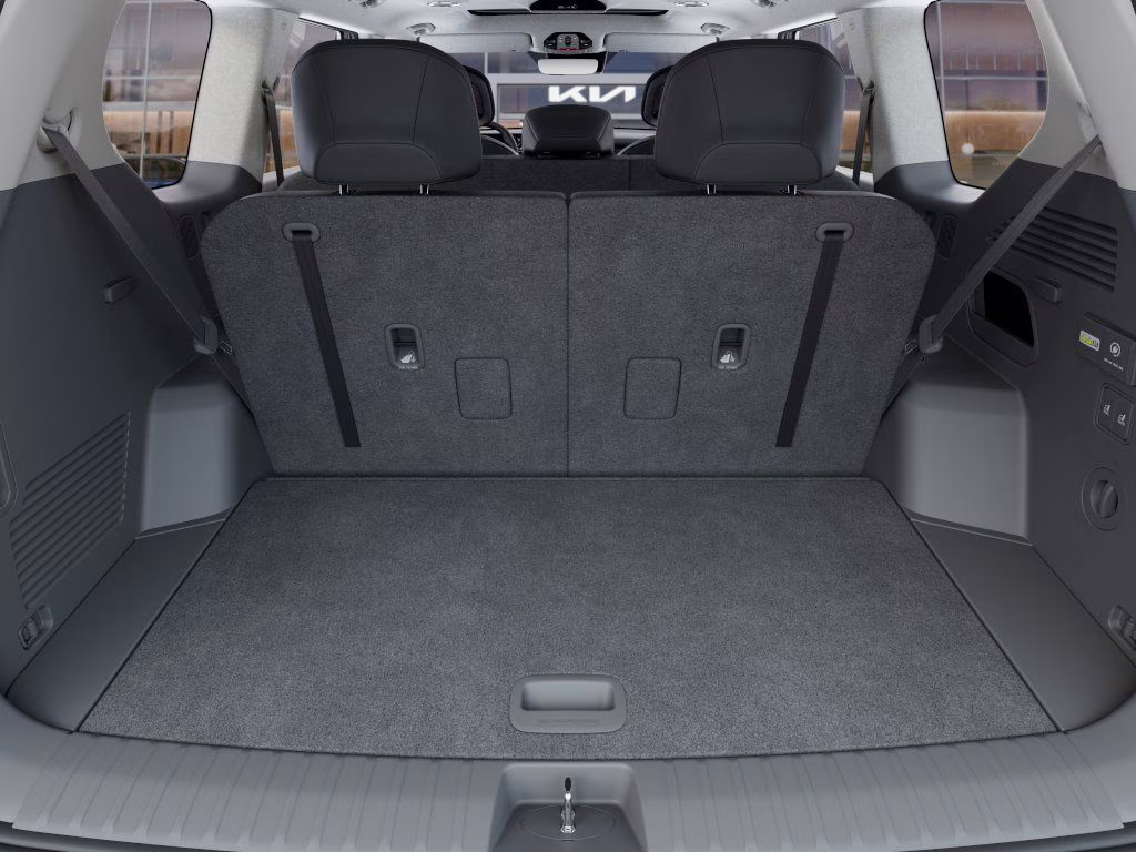 2026 Ivory Silver Kia EV9 Light Long Range RWD SUV