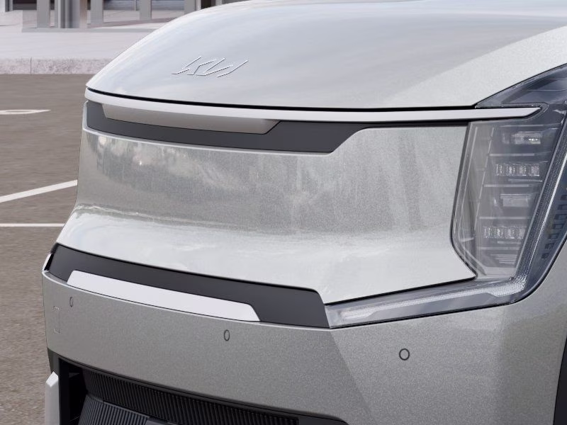 2026 Ivory Silver Kia EV9 Light Long Range RWD SUV
