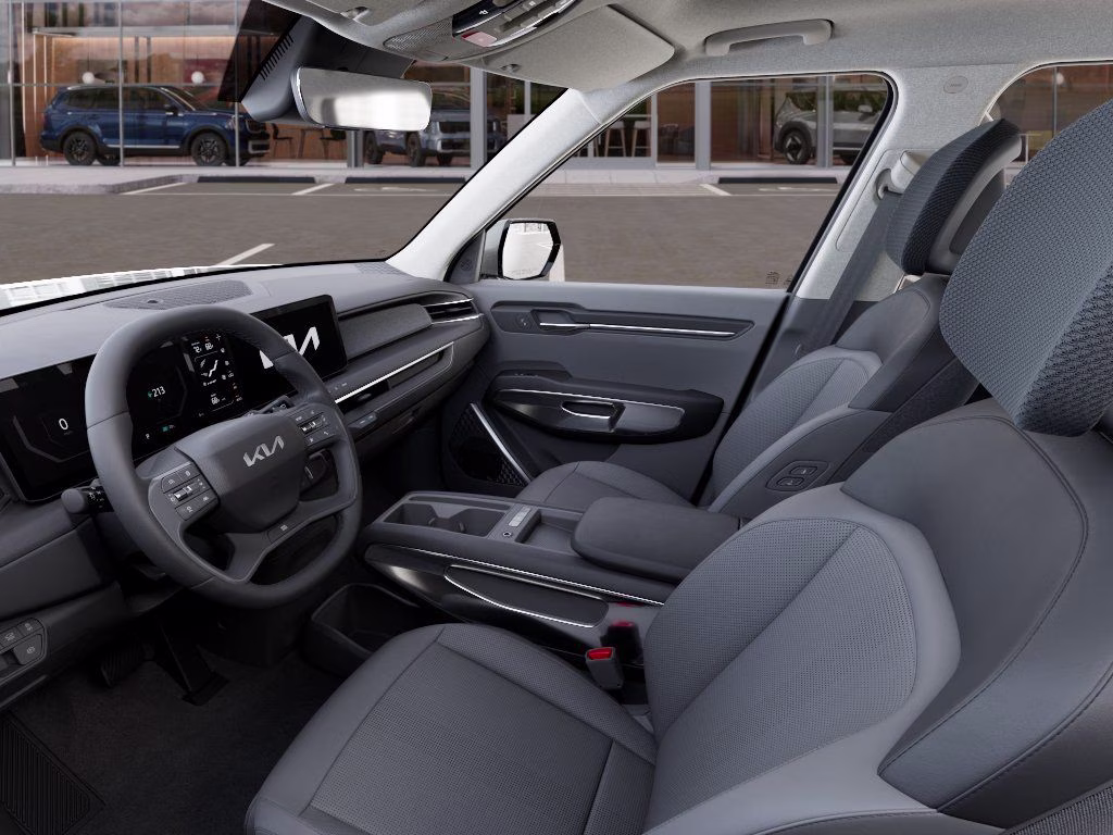 2026 Ivory Silver Kia EV9 Light Long Range RWD SUV