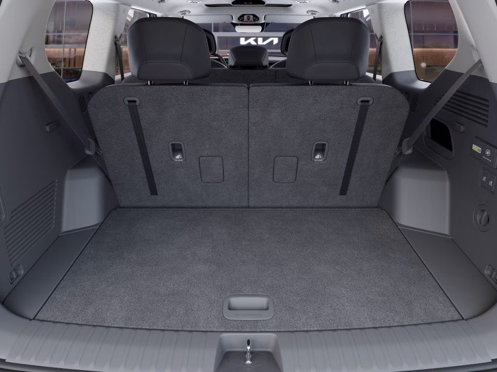 2026 Ivory Silver Kia EV9 Light Long Range RWD SUV