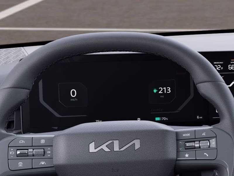 2026 Ivory Silver Kia EV9 Light Long Range RWD SUV