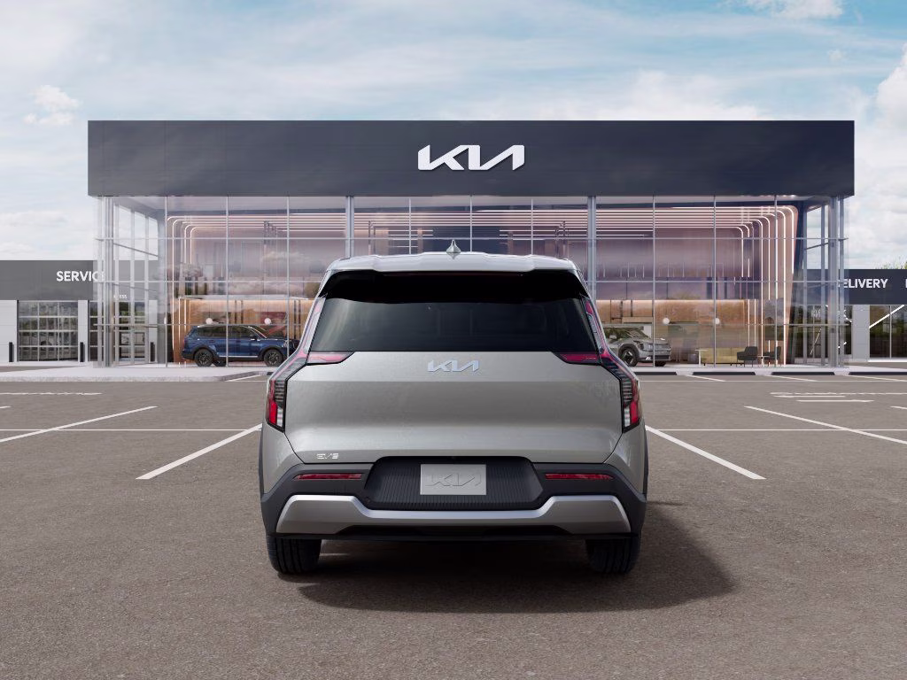 2026 Ivory Silver Kia EV9 Light Long Range RWD SUV