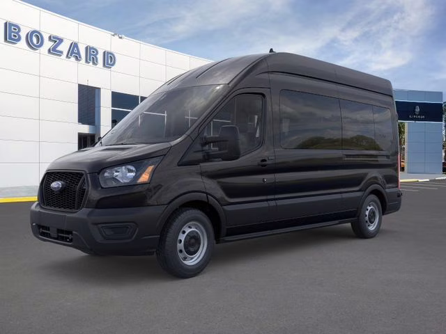 2025 Agate Black Metallic Ford Transit-350 XL RWD Crossover