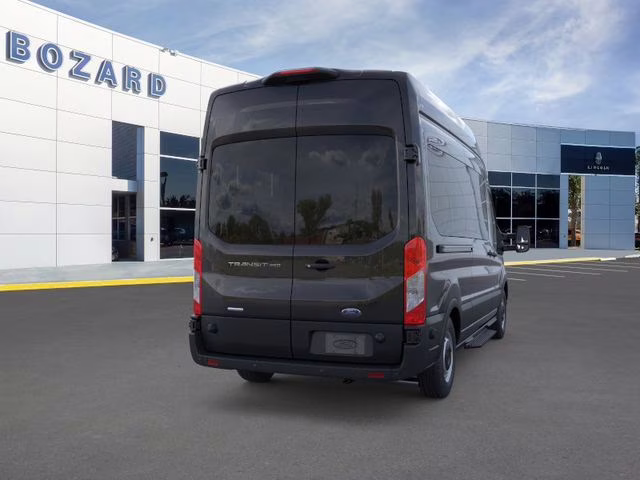 2025 Agate Black Metallic Ford Transit-350 XL RWD Crossover
