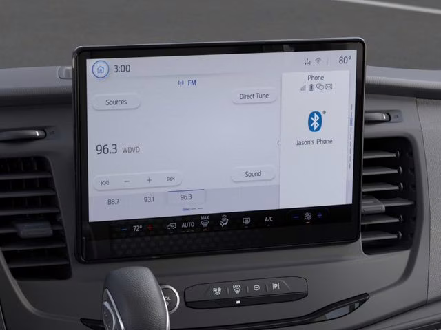 2025 Agate Black Metallic Ford Transit-350 XL RWD Crossover