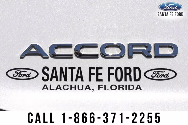2024 White Honda Accord Hybrid Touring FWD Sedan