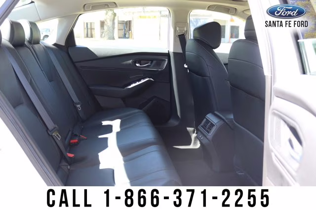 2024 White Honda Accord Hybrid Touring FWD Sedan