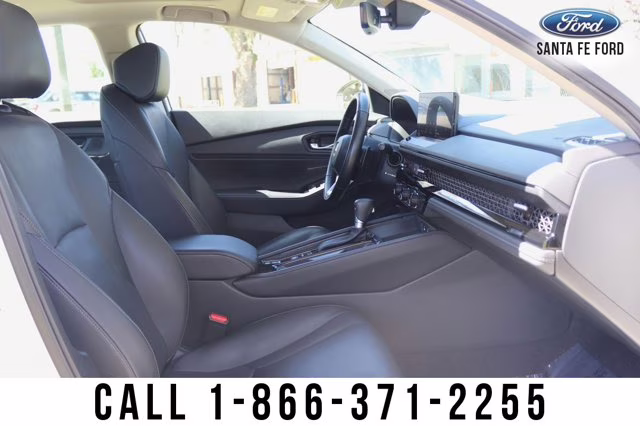 2024 White Honda Accord Hybrid Touring FWD Sedan
