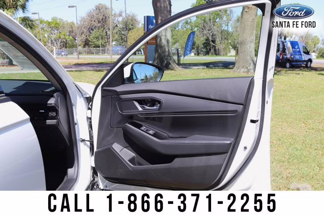 2024 White Honda Accord Hybrid Touring FWD Sedan