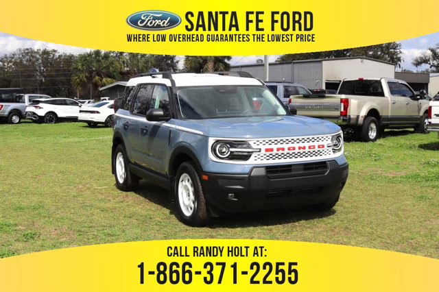 2025 Gray Ford Bronco Sport Heritage 4X4 SUV